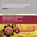 Cover: International Conference on Production Research ICPR 21 - Conference Proceedings. - Fraunhofer Verlag