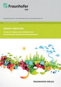 Enlarge image Cover: Green Services. - Fraunhofer Verlag