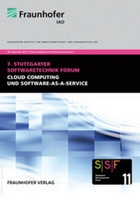 Abbildung von: Cloud Computing und Software-as-a-Service. - Fraunhofer Verlag