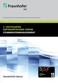 Cover: Stammdatenmanagement. - Fraunhofer Verlag