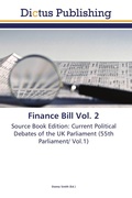 Cover: Finance Bill Vol. 2 - Dictus Publishing