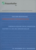 Cover: Tag der Begegnung. Energieeffiziente Produktion 2025. - Fraunhofer Verlag