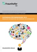 Cover: Datenqualit&auml;tswerkzeuge 2012. - Fraunhofer Verlag