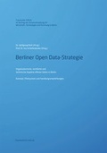 Cover: Berliner Open Data Strategie. - Fraunhofer Verlag