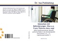 Cover: Menschen mit Behinderungen. Was u.a. Franz Thoennes dazu sagt - Dictus Publishing