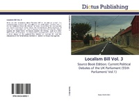 Enlarge image Cover: Localism Bill Vol. 3 - Dictus Publishing