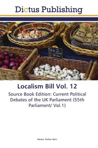 Enlarge image Cover: Localism Bill Vol. 12 - Dictus Publishing