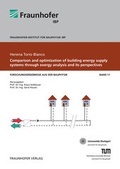 Cover: Comparison and optimization of building energy supply systems through exergy analysis and its perspectives. - Fraunhofer Verlag