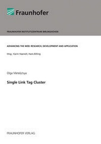 Abbildung von: Single Link Tag Cluster. - Fraunhofer Verlag