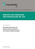 Cover: Charakterisierung von Kohlenstoffnanor&ouml;hren mit Raman-Spektroskopie - Fraunhofer Verlag