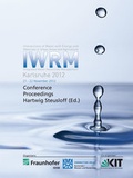 Cover: IWRM Karlsruhe 2012. Integrated Water Resources Management. - Fraunhofer Verlag
