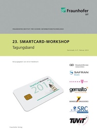 Abbildung von: 23. SmartCard Workshop - Fraunhofer Verlag