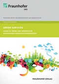 Cover: Green Services. - Fraunhofer Verlag