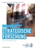 Cover: Strategische Forschung - Fraunhofer Verlag