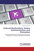 Cover: Cultural Destinations' Online Communication and Promotion - LAP Lambert Academic Publishing