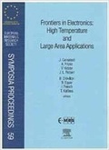 Cover: Frontiers in Electronics: High Temperature and Large Area Applications: Volume 59 - Elsevier