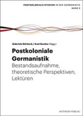 Cover: Postkoloniale Germanistik - Aisthesis