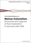 Cover: Weimar Colonialism - Aisthesis
