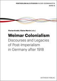 Enlarge image Cover: Weimar Colonialism - Aisthesis