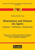 Cover: Dimensionen und Visionen des Sports - Feldhaus