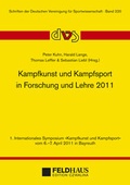 Cover: Kampfkunst und Kampfsport in Forschung und Lehre 2011 - Feldhaus