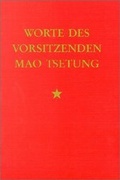 Cover: Worte des Vorsitzenden Mao Tsetung - Verlag Neuer Weg