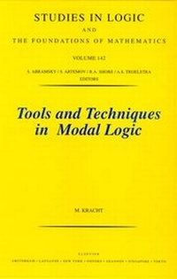 Abbildung von: Tools and Techniques in Modal Logic: Volume 142 - North-Holland