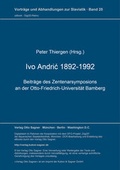 Cover: Ivo Andric 1892-1992 - Peter Lang Verlag
