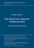 Cover: Das System der russischen Kollektivsymbolik - Peter Lang Verlag