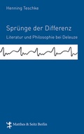 Cover: Spr&uuml;nge der Differenz - Matthes & Seitz Berlin