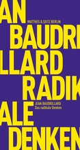 Cover: Das radikale Denken - Matthes & Seitz Berlin