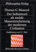 Cover: Der Selbstmord als sociale Massenerscheinung der modernen Civilisation - Philosophia Verlag