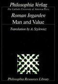 Cover: Man and Value - Philosophia Verlag