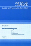 Cover: Ph&auml;nomenologien - Mellinger, J Ch