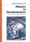 Cover: Mission in Quellentexten - Erlanger Verlag f&uuml;r Mission und &Ouml;kumene