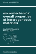 Cover: Micromechanics: Overall Properties of Heterogeneous Materials - North-Holland
