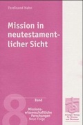 Cover: Mission in neutestamentlicher Sicht - Erlanger Verlag f&uuml;r Mission und &Ouml;kumene