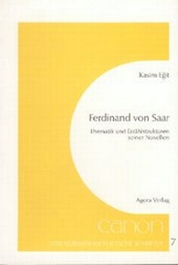 Enlarge image Cover: Ferdinand von Saar - Agora