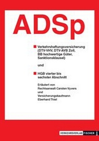 Enlarge image Cover: ADSp - Verkehrs-Verlag Fischer