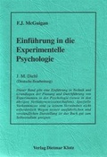 Bild: Einführung in die experimentelle Psychologie / Einführung in die experimentelle Psychologie - Verlag Dietmar Klotz GmbH