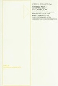 Cover: Wohlfahrt und Region - Ardey-Verlag