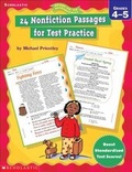 Cover: 24 Nonfiction Passages for Test Practice - Scholastic Professional Books