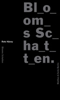 Cover: Blooms Schatten - Matthes & Seitz Berlin