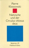 Cover: Nietzsche - Matthes & Seitz Berlin