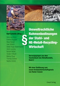 Abbildung von: Umweltrechtliche Rahmenbedingungen der Stahl- und NE-Metall-Recycling-Wirtschaft - Humboldt Verlag