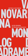 Cover: Der Monolog des Adramelech - Matthes & Seitz Berlin