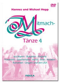 Abbildung von: Mitmachtänze 4 - DVD - Fidula