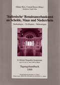 Cover: "Italienische" Renaissancebaukunst an Schelde, Maas und Niederrhein - Verlag Fischer-J&uuml;lich
