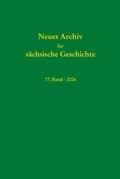Cover: Neues Archiv f&uuml;r s&auml;chsische Geschichte, 77. Band (2006) - Verlag PH.C.W. SCHMIDT bei Rudolph Druck