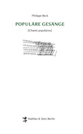 Cover: Popul&auml;re Ges&auml;nge - Matthes & Seitz Berlin